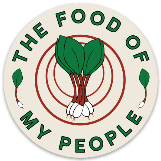 Food of My People- Ramps Sticker