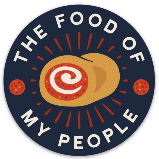 Food of my People- Pepperoni Rolls Sticker