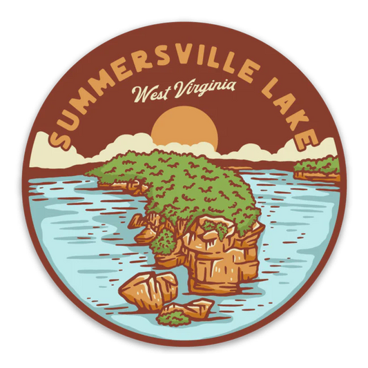 Summersville Lake Sticker