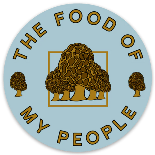 Food of My People- Morels Sticker