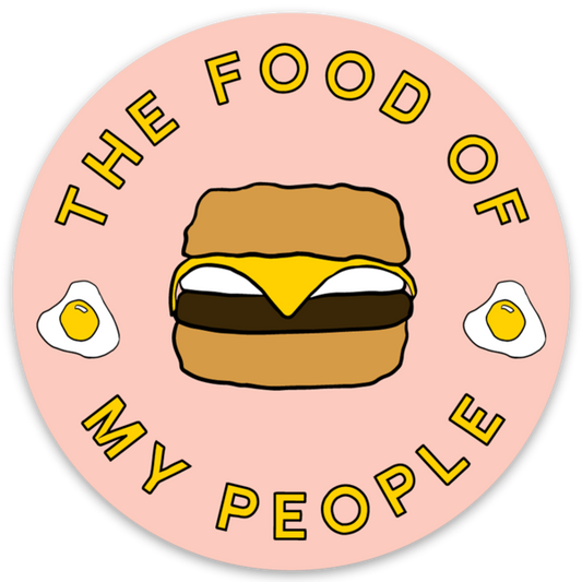 Food of My People- Biscuit Sticker